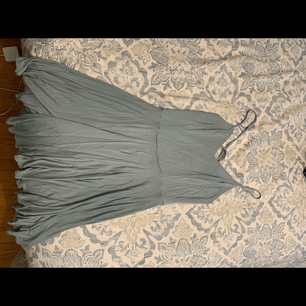 Blue sun dress